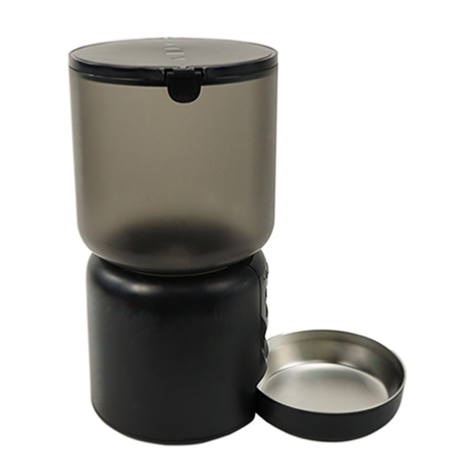 Automatic Pet Feeder for Cats with LCD Display and Voice Recording