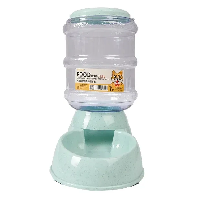 Dog Automatic Feeder Plastic Water Bottle Cat Bowl Feeding and Drinking Dog Water Dispenser Pet Feeding Bowl Pet Supplies