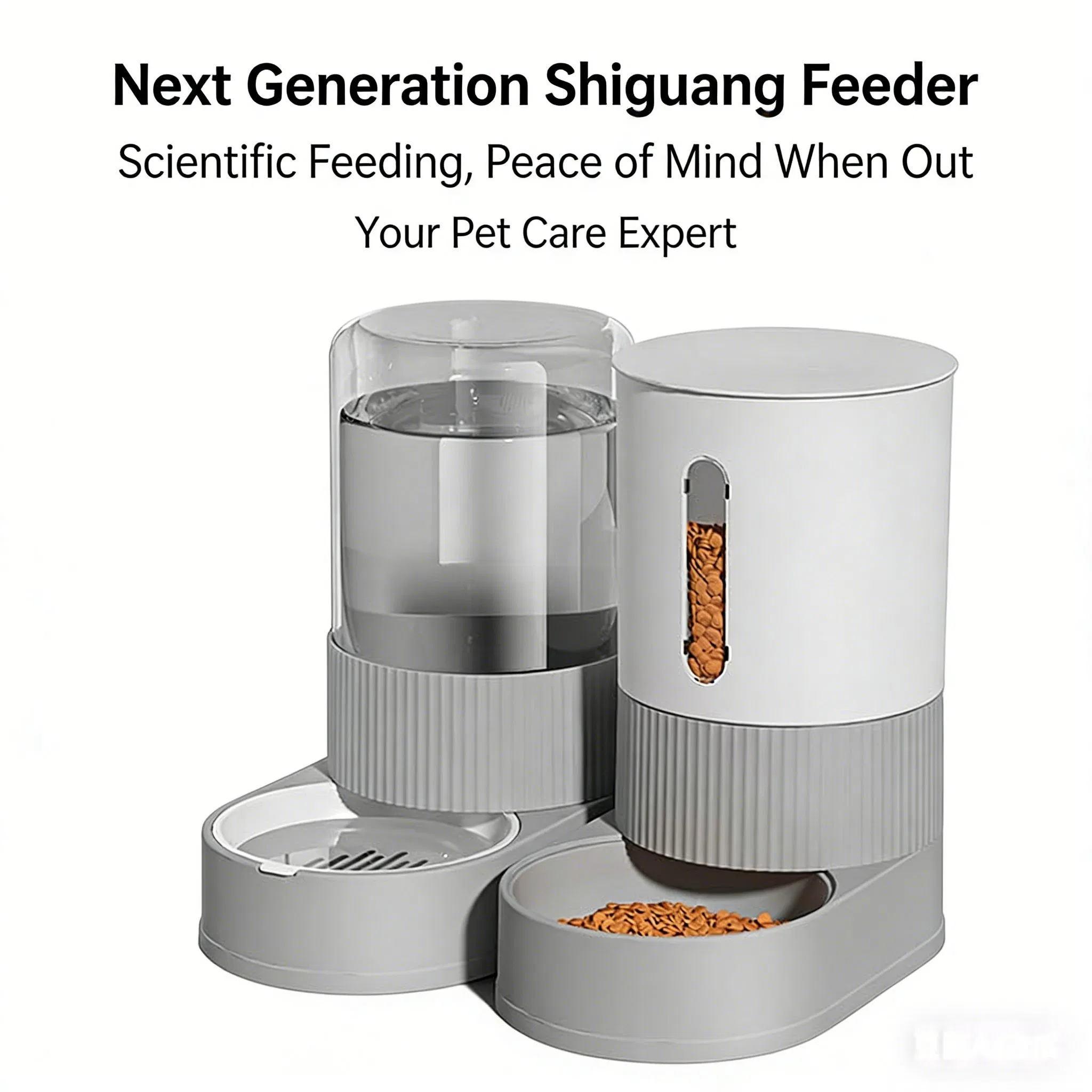 Automatic Pet Water and Food Dispenser Pet Feeder OEM/ODM