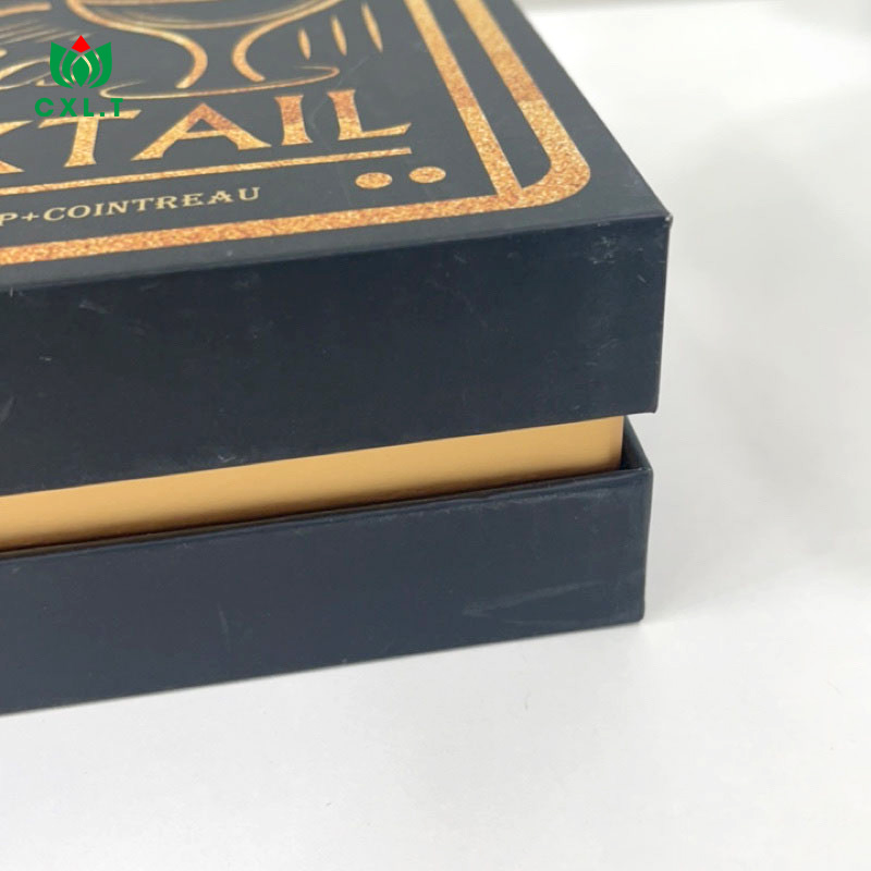 Embalagem de papel para frasco de óleo, embalagem de presente misterioso, caixa de perfume