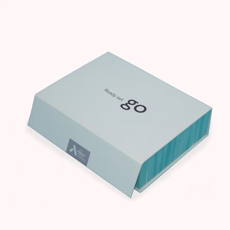 Caixa de presente de papel rígido de luxo personalizada