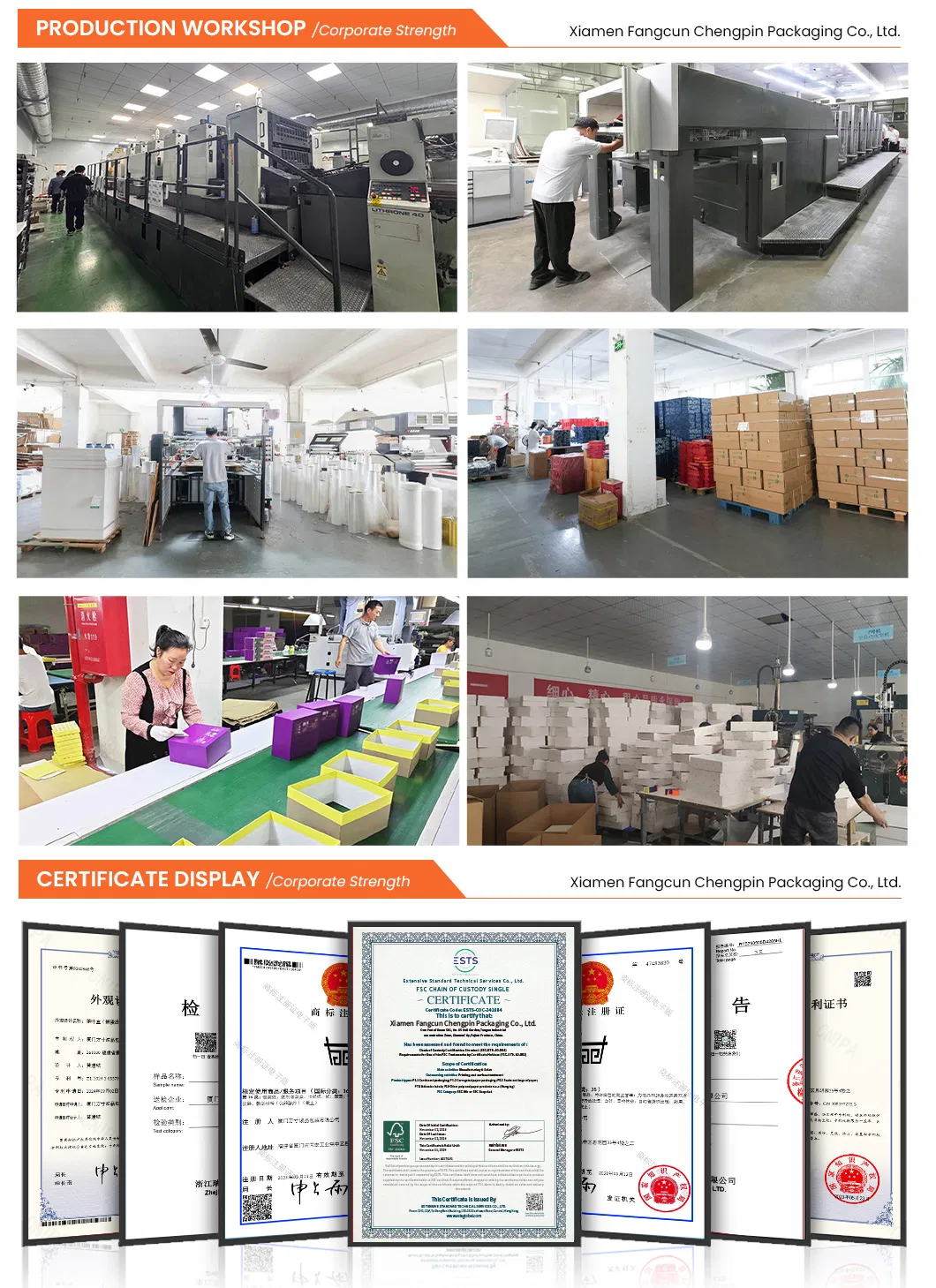 Caixa de presente de papel com tampa e base rígidas em forma de coração para embalagem de presentes de feriado