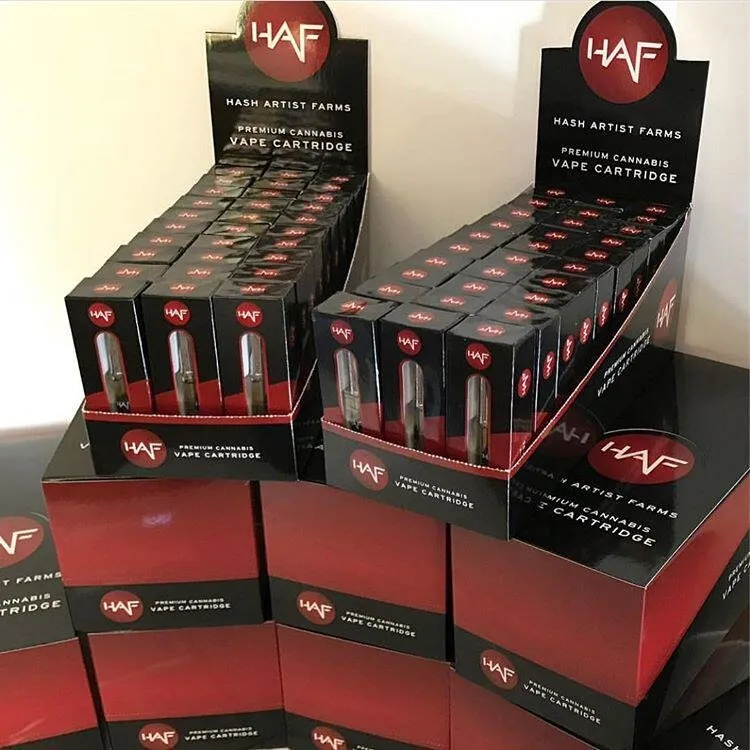 Cartão de Varejo de Goma de Cigarro Pré-Rolado Personalizado, Caixa de Exibição de Papel Perfurada Pequena para Balcão