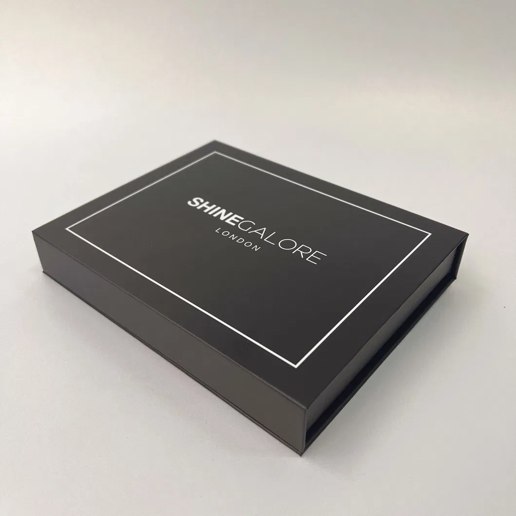 Caixa de embalagem magnética em forma de livro de papelão premium de luxo, personalizada, para chocolates, joias, perfumes, flores e cosméticos