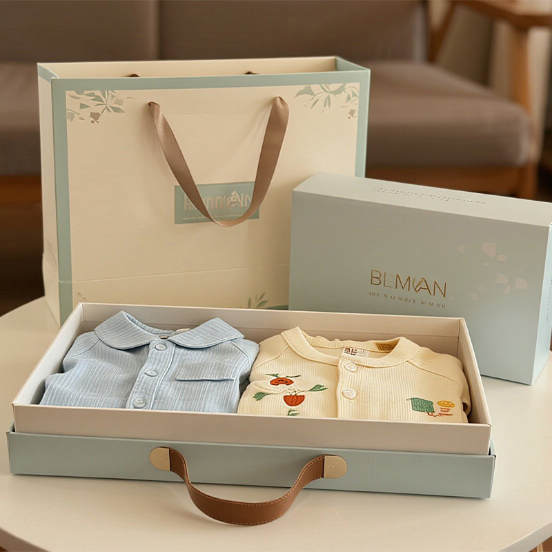 Caixa de Envio Postal de Papelão Corrugado com Impressão Personalizada de Luxo para Embalagem de Produtos para Bebês