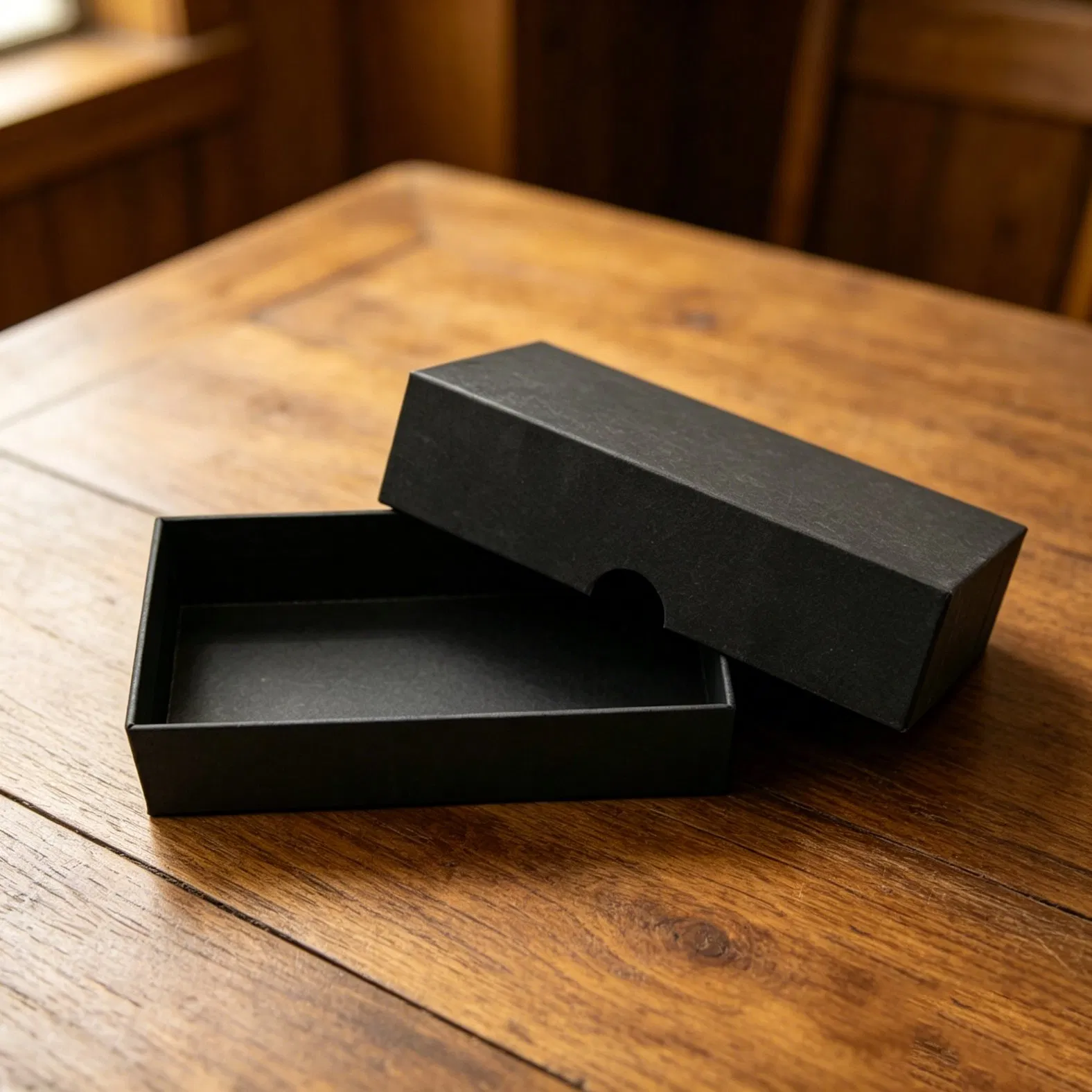 Caixa rígida com tampa e base de papel kraft com forro interno branco, impressão de logotipo personalizado em serigrafia, embalagem de presente para frasco de perfume, caixa dobrável para maquiagem de gloss labial