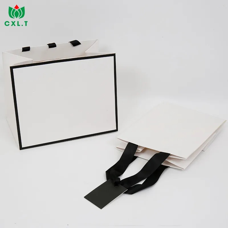 Tamanhos de Alça Personalizados Bolsas Ecológicas Embalagem de Presente Kraft para Sapatos Roupas Sacolas de Papel Reutilizáveis para Compras