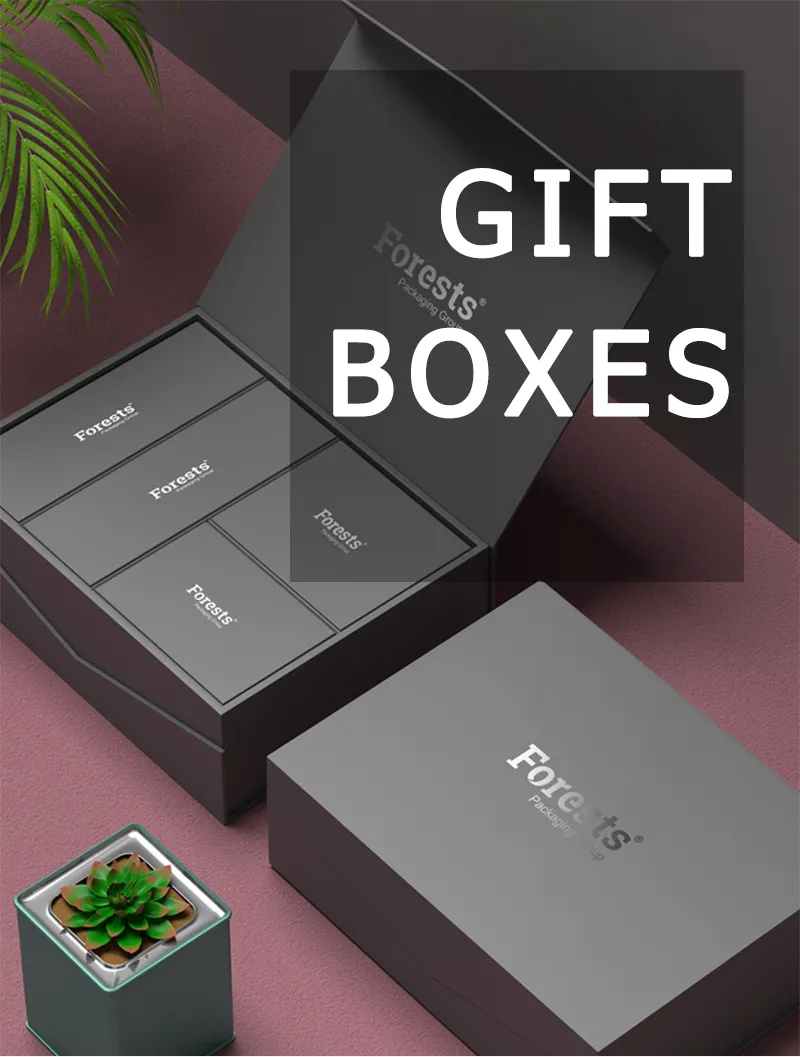 Caixas de presente personalizadas