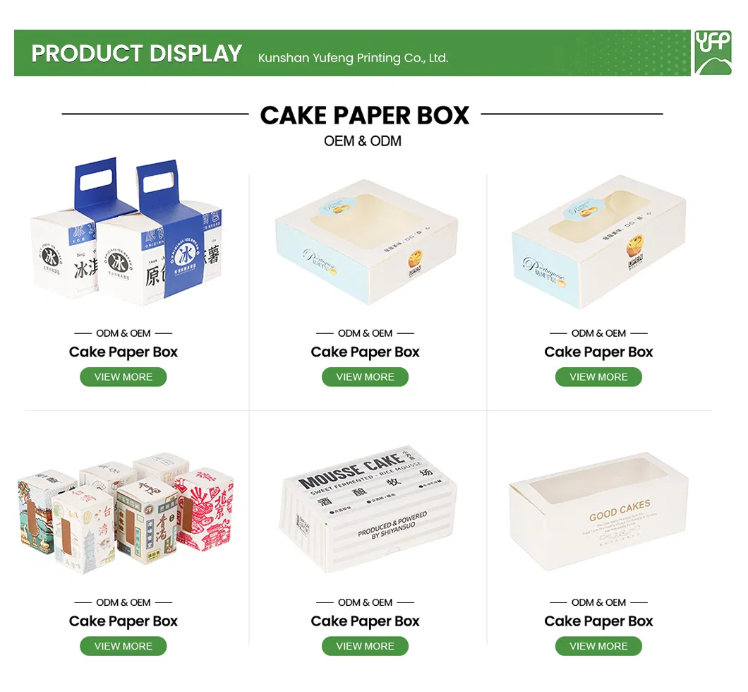 Caixa de Exibição de Papelão Dobrável com Logotipo Personalizado Impresso