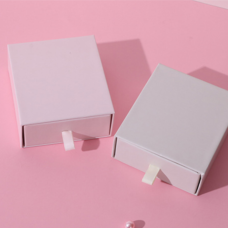 Fabricante de Caixas de Presente de Papelão Personalizadas de Luxo para Joias, com Esponja de Veludo, Simplicidade, para Relógios, Anéis e Colares com Gaveta Deslizante
