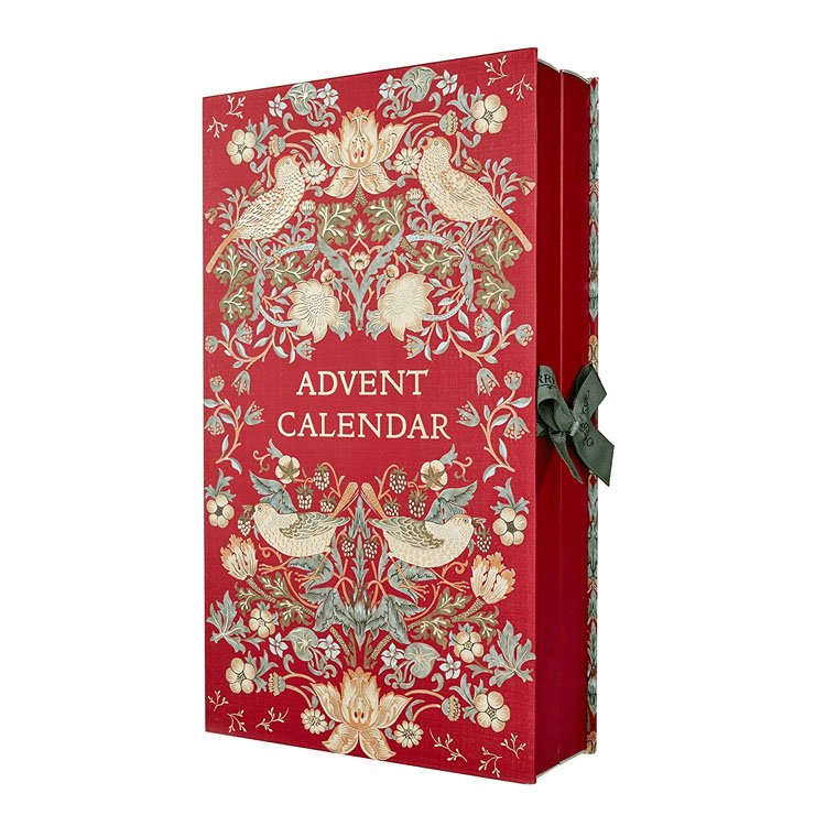 Embalagem de Natal para Presentes Cosméticos Caixa de Papelão Vazia 25 Dias Calendário do Advento Caixa Beleza Calendário do Advento de Páscoa