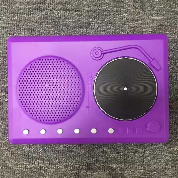 Caixa de Música Personalizada para Crianças com Design de Moda Mini DJ Colorido em Plástico Elétrico