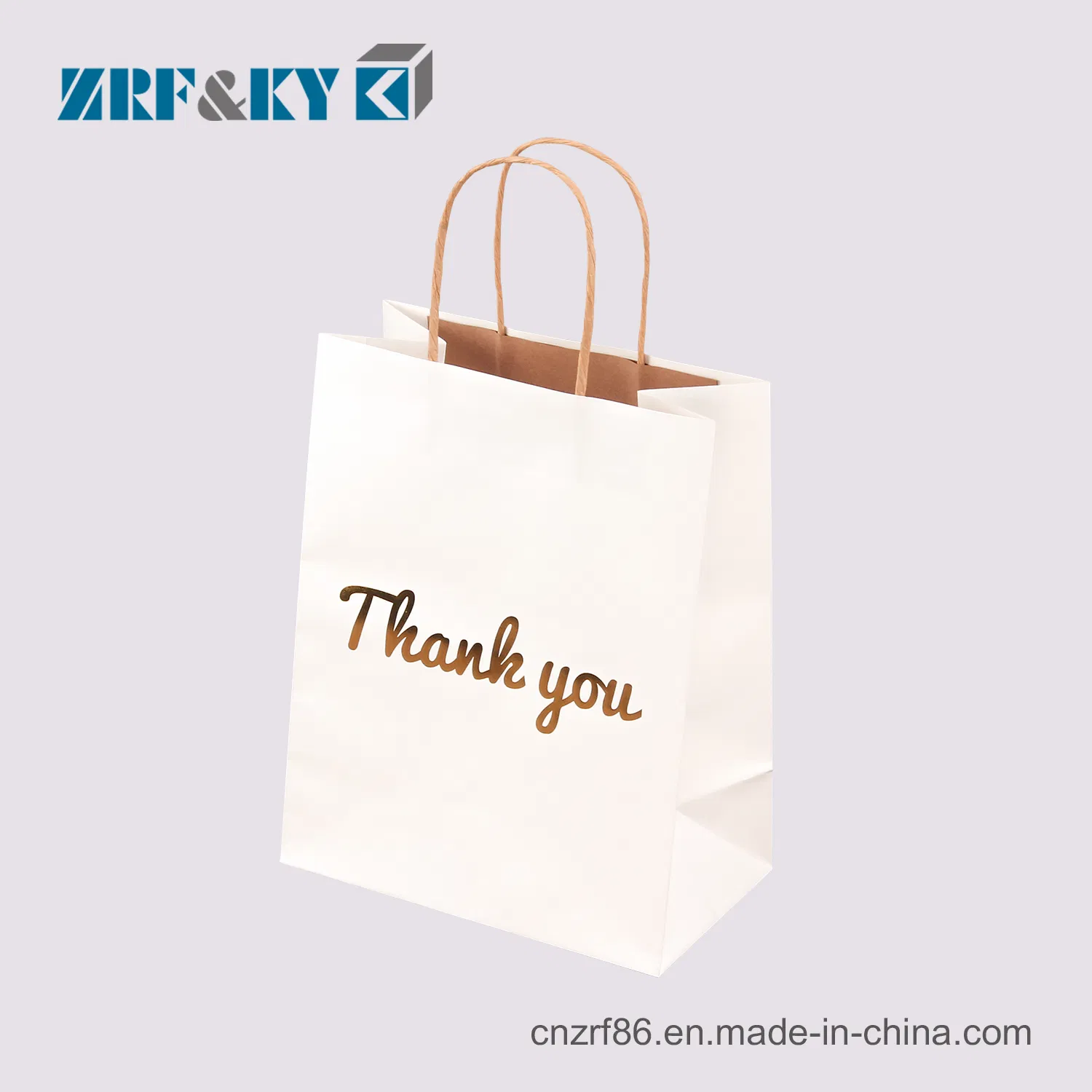 Embalagens de papel kraft recicláveis personalizadas com padrão impresso em branco, preto e marrom para atacado e varejo em grande quantidade