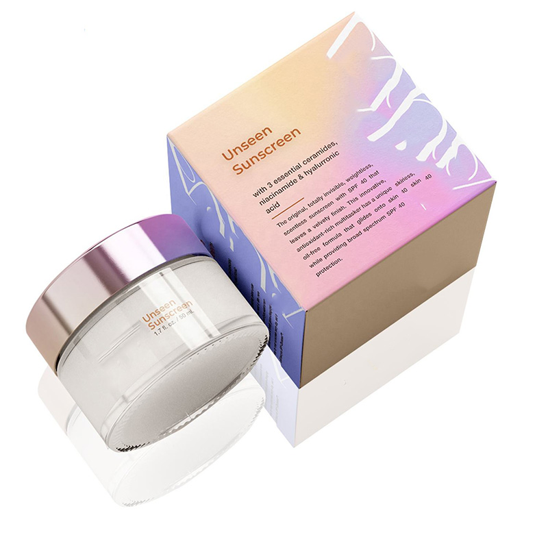 Conjunto de presente cosmético de caixa rígida magnética pequena de luxo personalizada com forro embalagem de papelão personalizada
