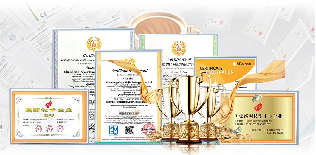 Certificados de qualidade