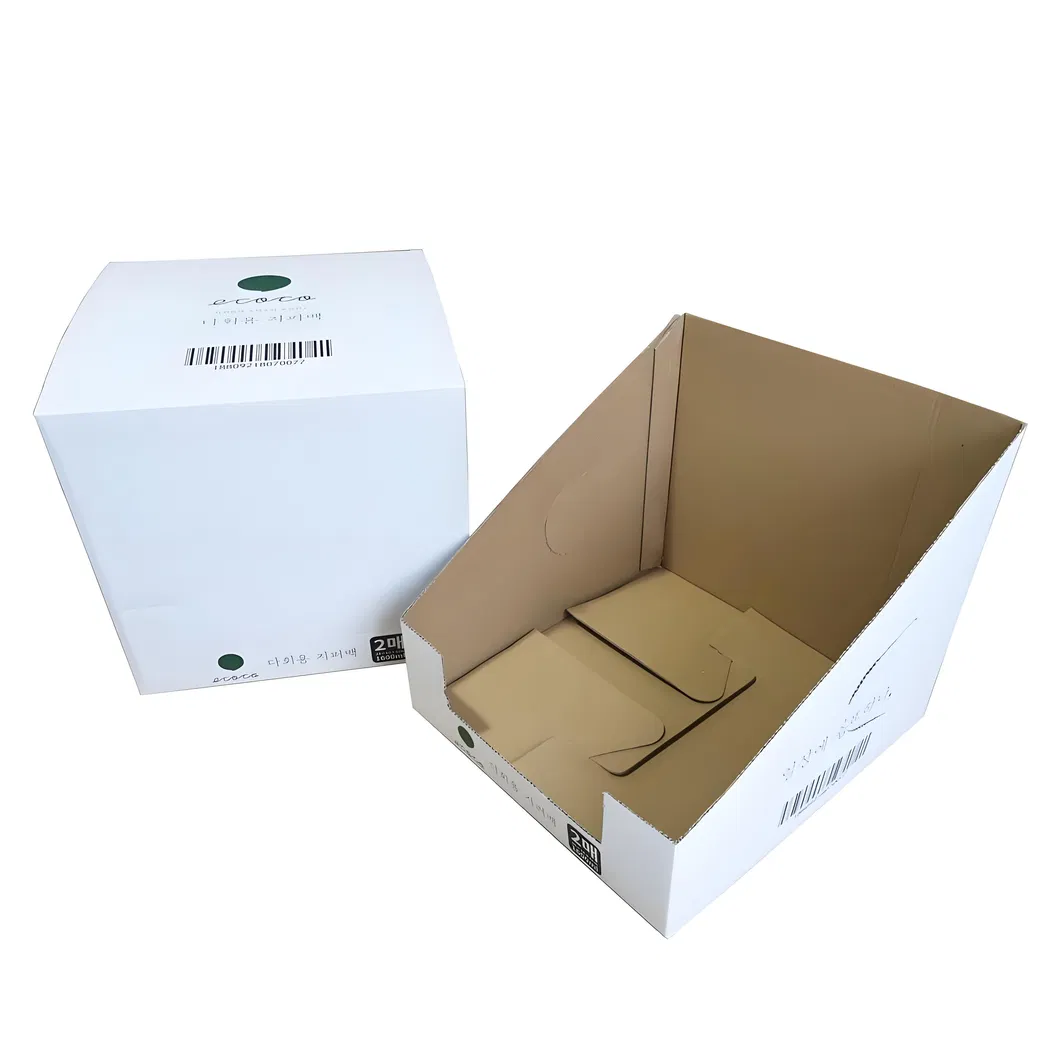 Embalagem de presente de papelão rígido ecológica com fita