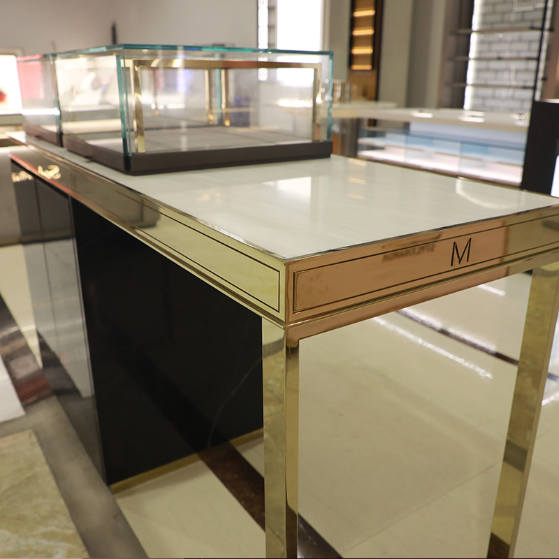Gabinete de Exposição de Cosméticos Salão de Beleza Barbeiro Expositor Gondola