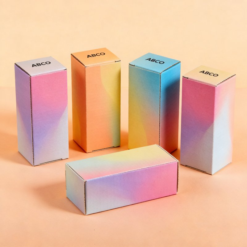 Caixa de papelão personalizada para produtos infantis
