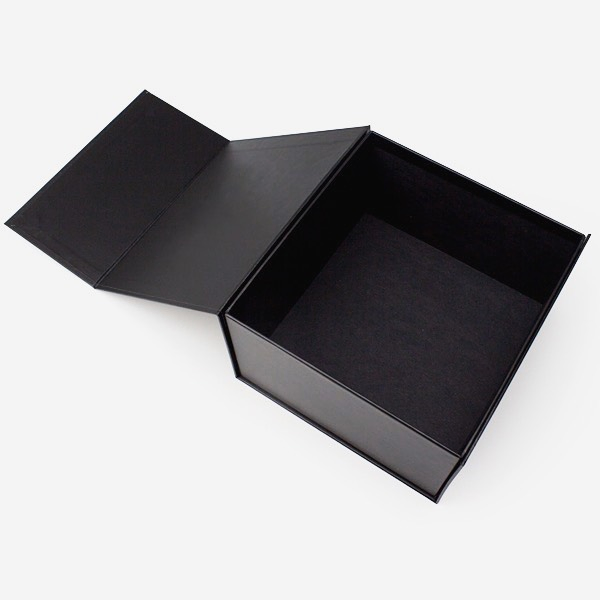 Caixa de papel rígido em forma de livro de luxo personalizada com fecho magnético e inserto de espuma EVA para presente