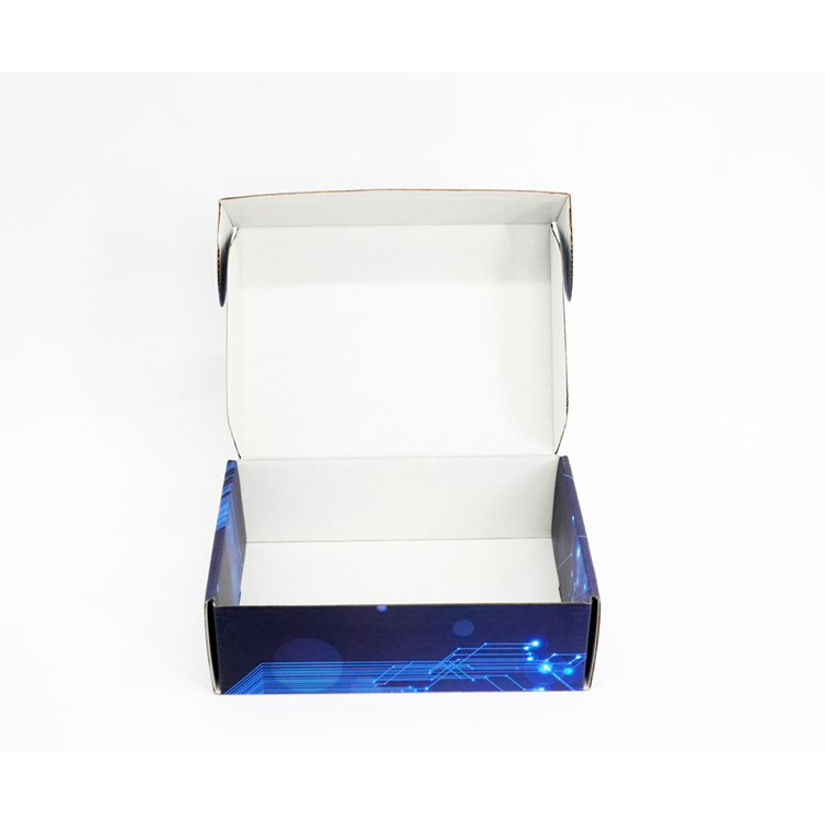 Fabricante personalizado tamanhos e cores impressas caixa de papelão embalagem de envio caixa postal embalagem de papel caixas de envio corrugadas