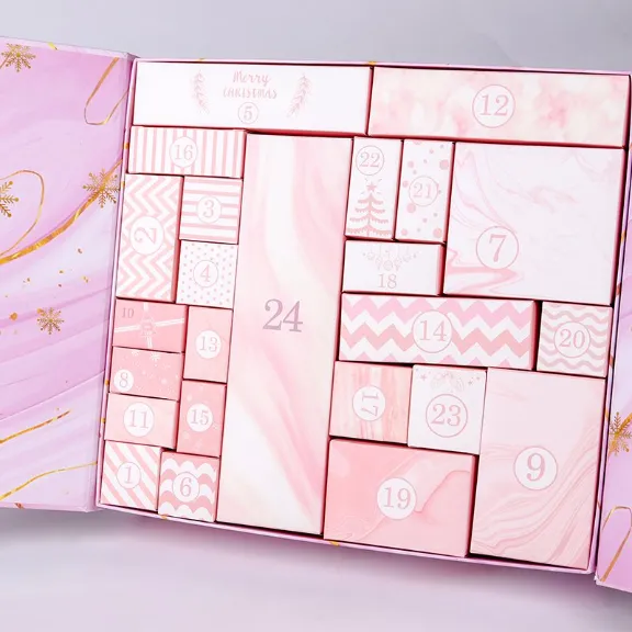 Caixas de Calendário de Natal com Impressão Fina