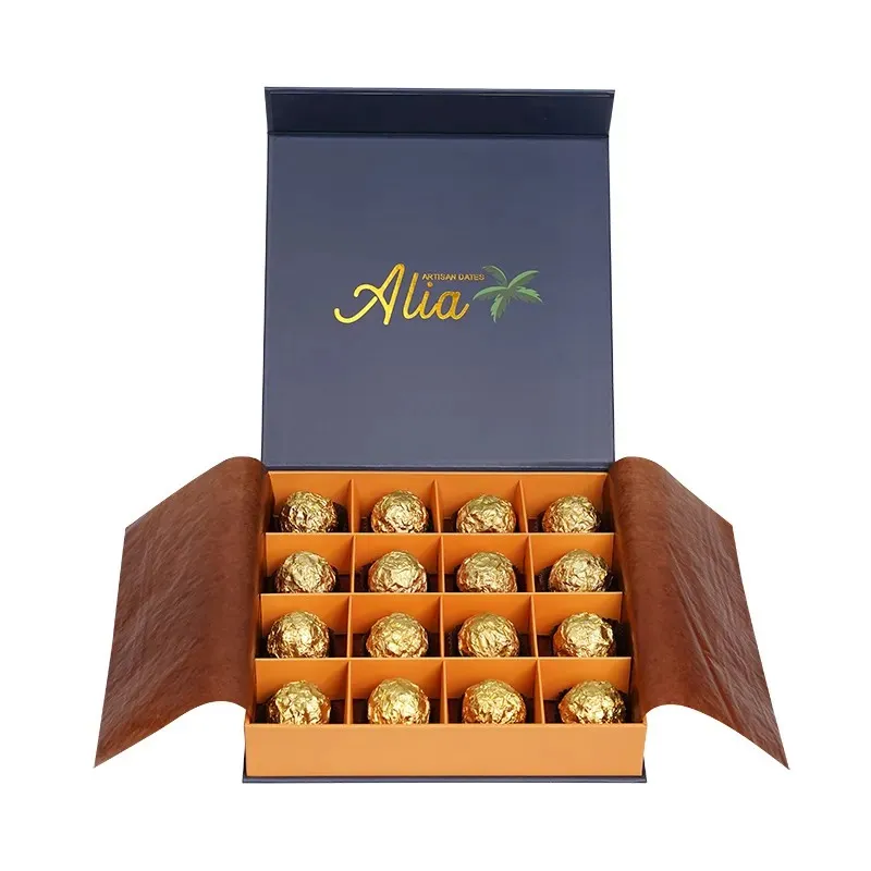 Embalagem de presente personalizada com logotipo, caixa colorida para chocolate, joias, sapatos, caixa de papelão