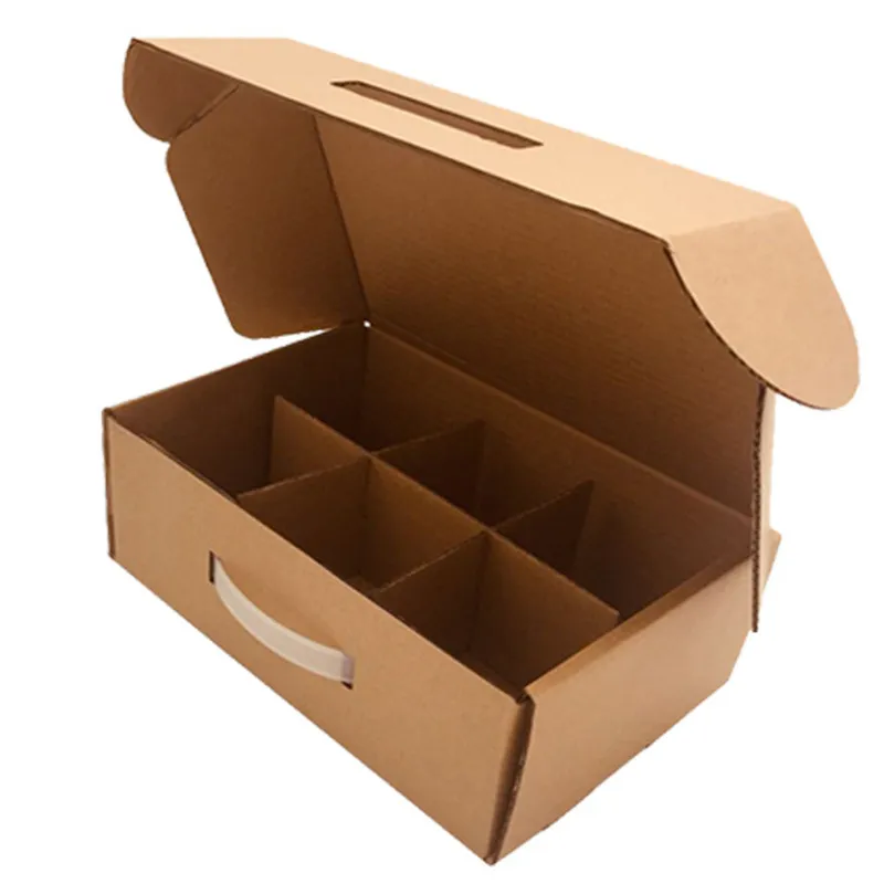 Caixas de papelão corrugado personalizadas de luxo para uva, manga, cereja, maçã e laranja