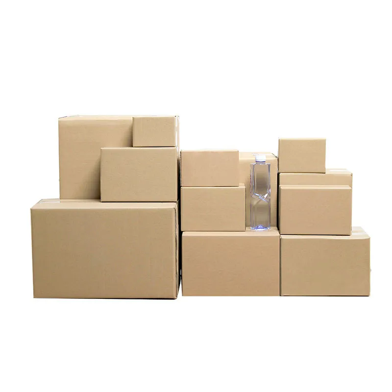 Caixa de papelão corrugado de parede dupla personalizada 3/5 Ply Bc para embalagem de frutas, móveis, frutos do mar congelados, mudança, embalagem e envio