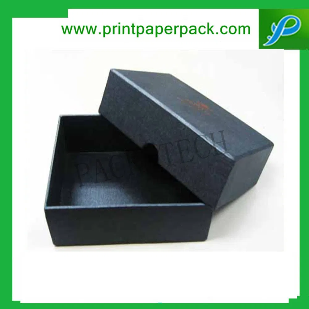 Embalagens de papel de tampa e base de qualidade excelente para varejo personalizadas