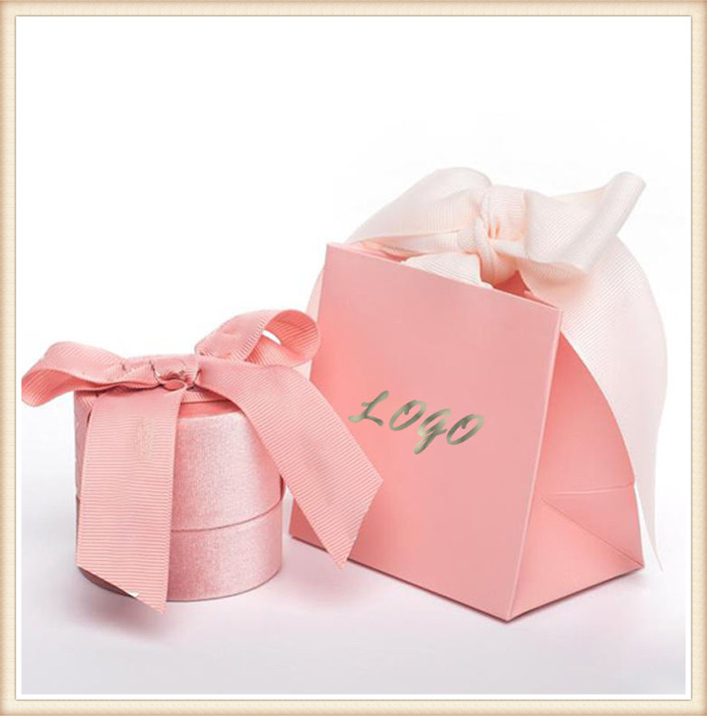Preço de Fábrica Logo Personalizado Reutilizável Luxuoso Impressão Sacola de Compras em Papel Kraft para Embalagem de Presentes
