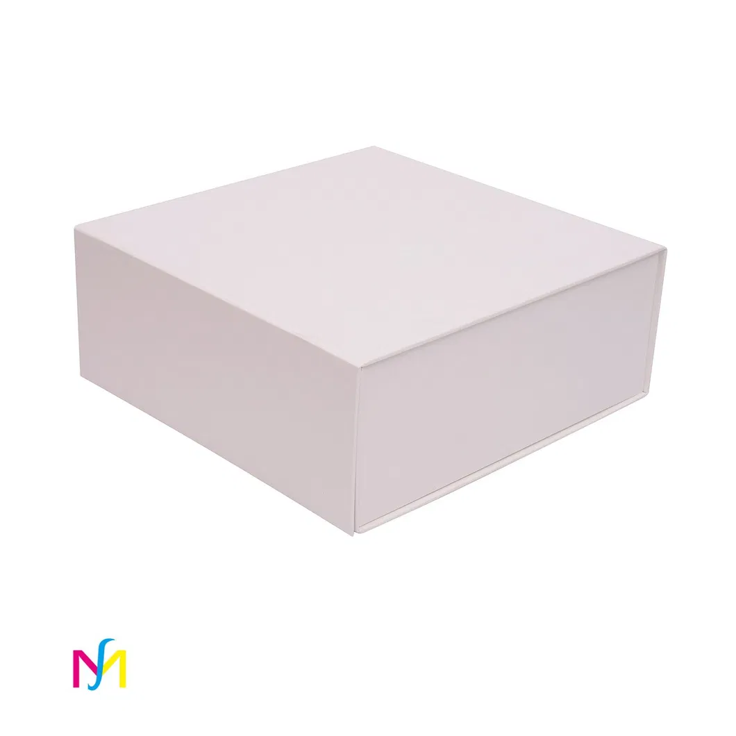 Caixa de Papelão Rígida para Presente Elegante de OEM com Tampa para Bolo, Chocolate, Cosméticos e Vinho