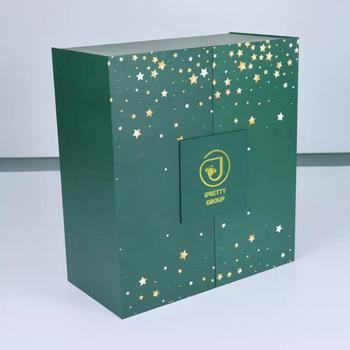 Caixa de presente personalizada para calendário do advento grande embalagem, calendários do advento de Halloween