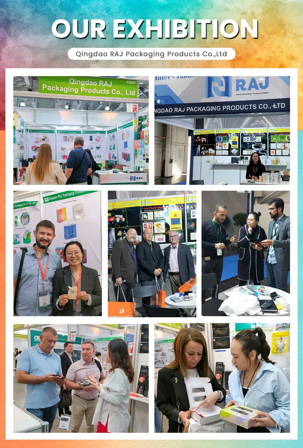 Participação em feiras e stands