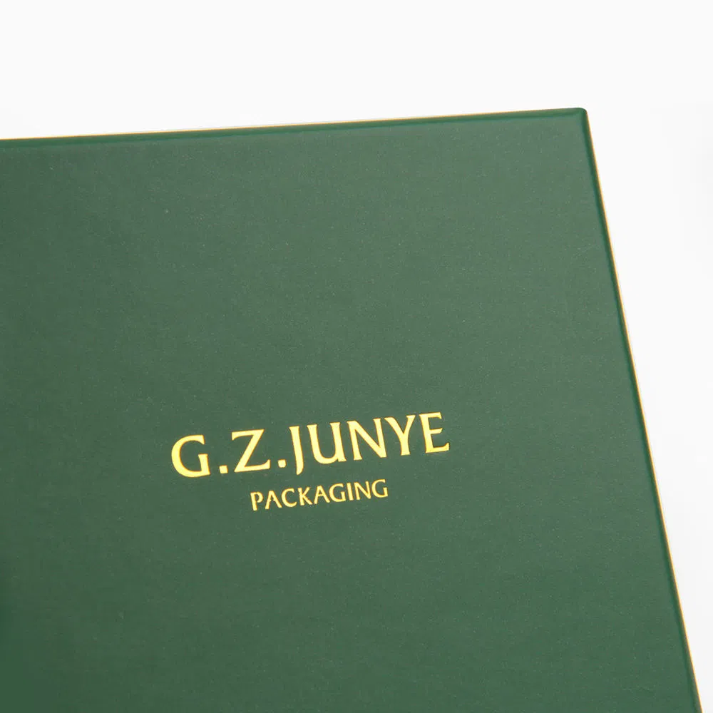 Caixa de Joias Pequena Verde Personalizada em Papel Ecológico com Logo, Caixa de Deslizamento Pequena em Papelão