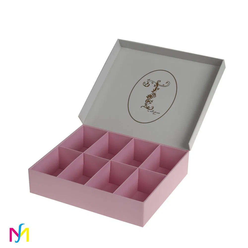 Caixa de Papelão de Luxo Personalizada com Ímã para Embalagem de Maquiagem, Presente de Batom, Caixa de Armazenamento para Esmalte