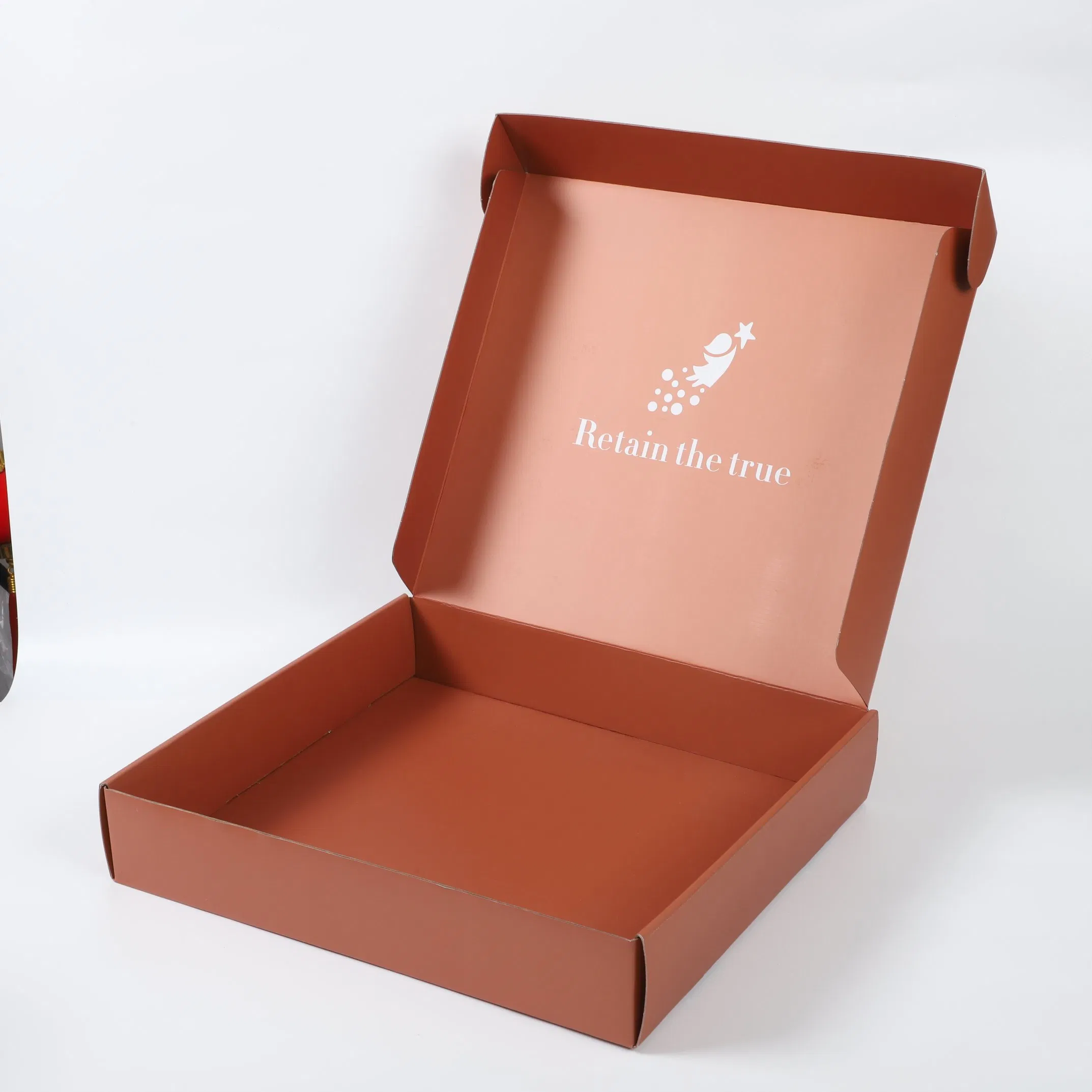 Durable Kraft Corrugated Paper Mailer Box for Clothing Express Packaging