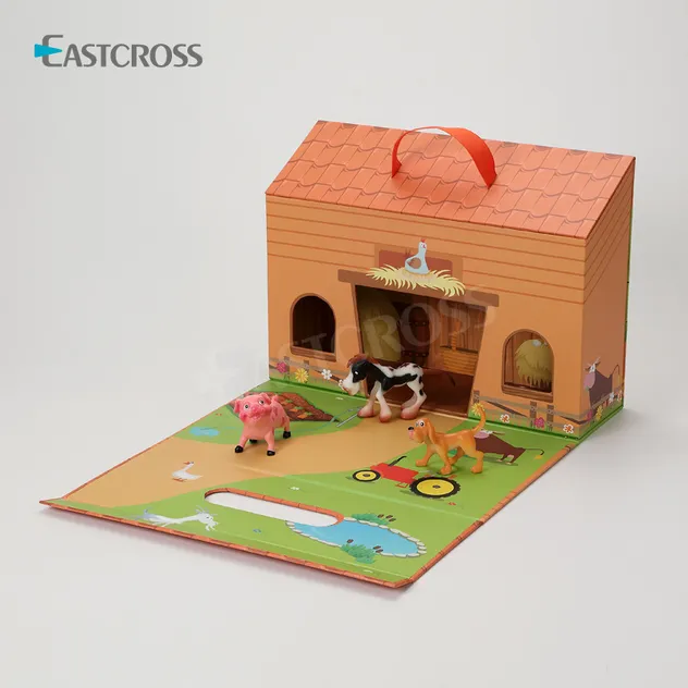 Bolsa de Cowboy Estilo Fazenda Caixa de Presente Divertida Personalização para Brinquedo Infantil