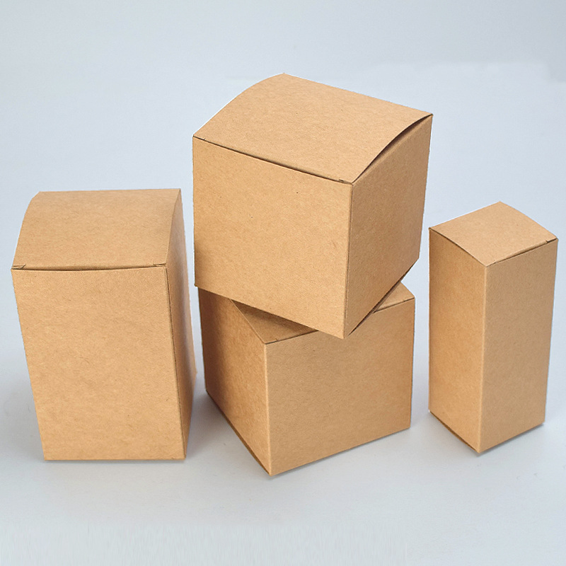 Frasco de perfume ecológico de papelão com caixa de papel kraft