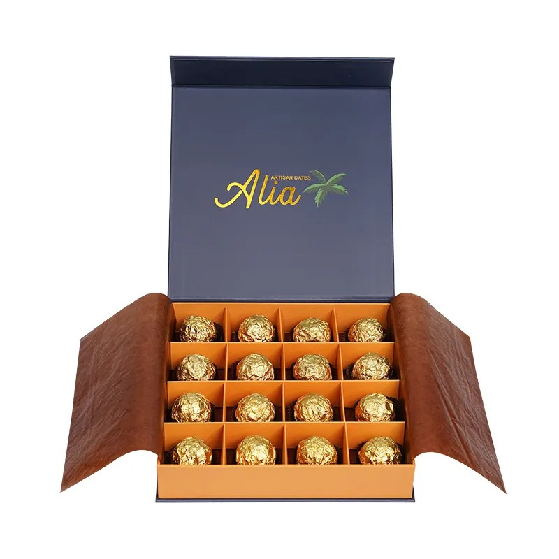 Embalagem de presente personalizada com logotipo, caixa colorida para chocolate, joias, sapatos, caixa de papelão