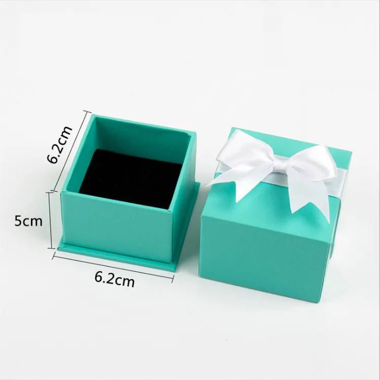 Caixa de presente de papel para joias com logotipo impresso personalizado, base de gaveta de luxo, com inserto de espuma EVA para colar, anel, brincos e pulseira