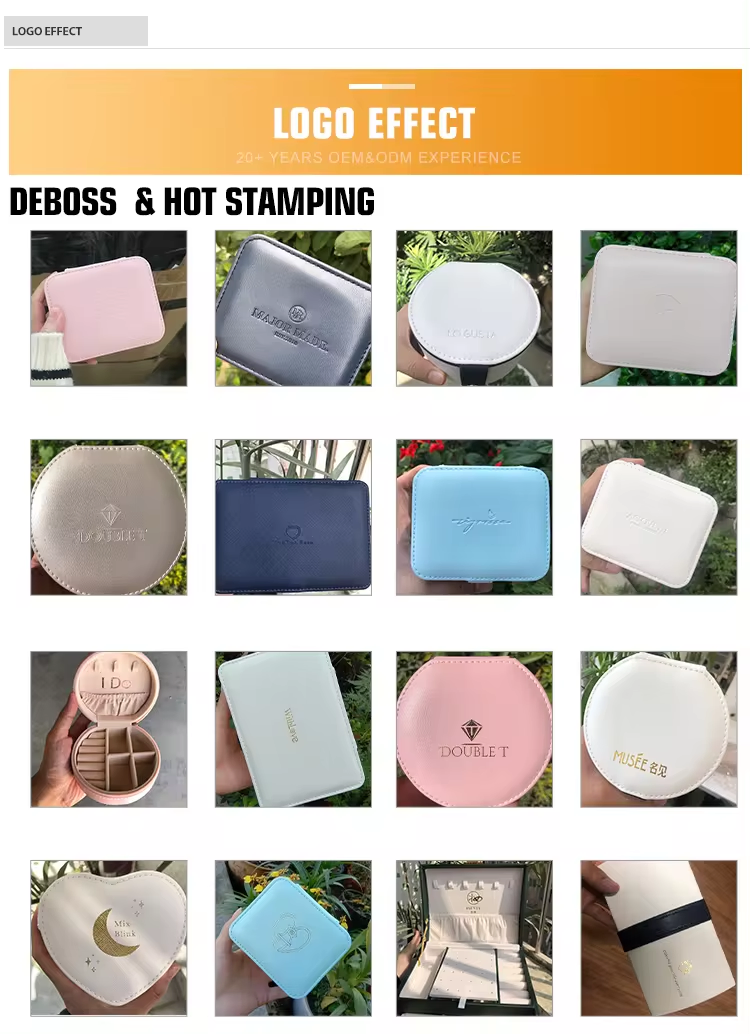 Caixa de presente de viagem hexagonal de couro PU premium com logotipo personalizado para exibição e armazenamento de relógios e pulseiras