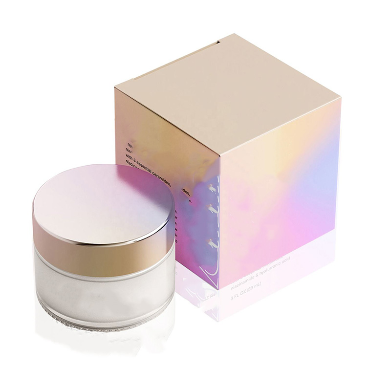 Conjunto de presente cosmético de caixa rígida magnética pequena de luxo personalizada com forro embalagem de papelão personalizada