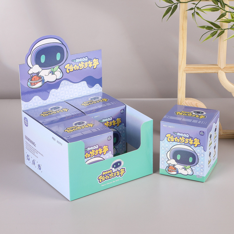 Caixa de Exibição de Estrutura Personalizada para Balcão Expositora de Cartão de Papelão