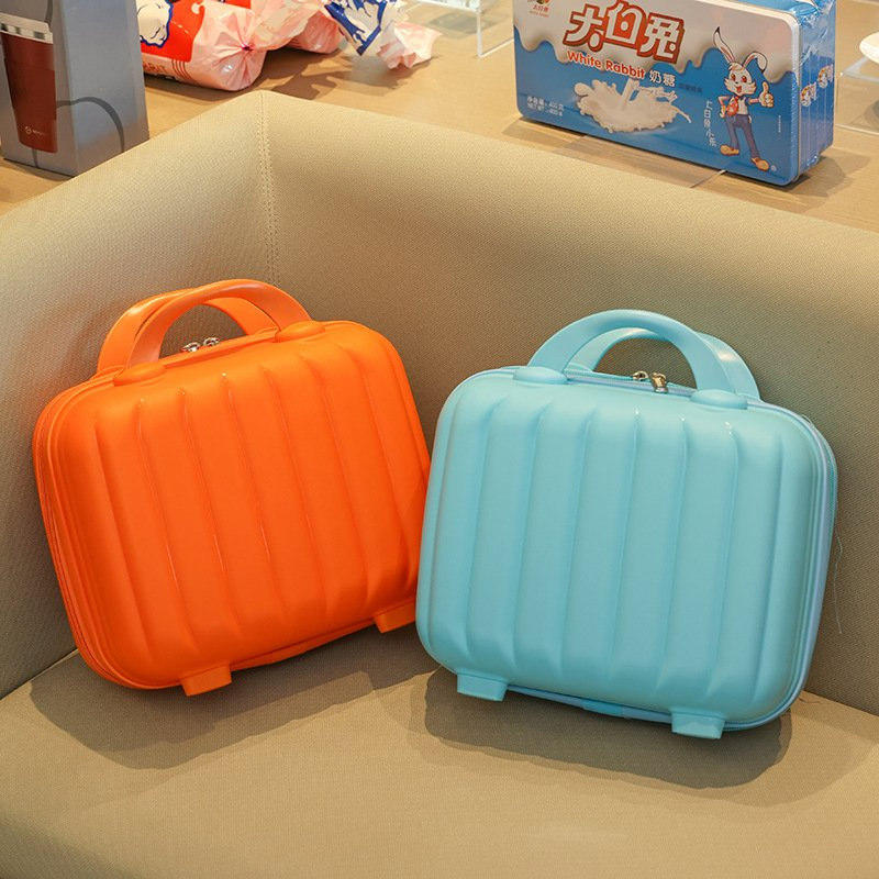 Ea536 3D Conjunto de Pincéis de Maquiagem de Abóbora de Luxo Grande com Bolsa de Maquiagem, Maleta de Viagem e Estojo de Batom Profissional