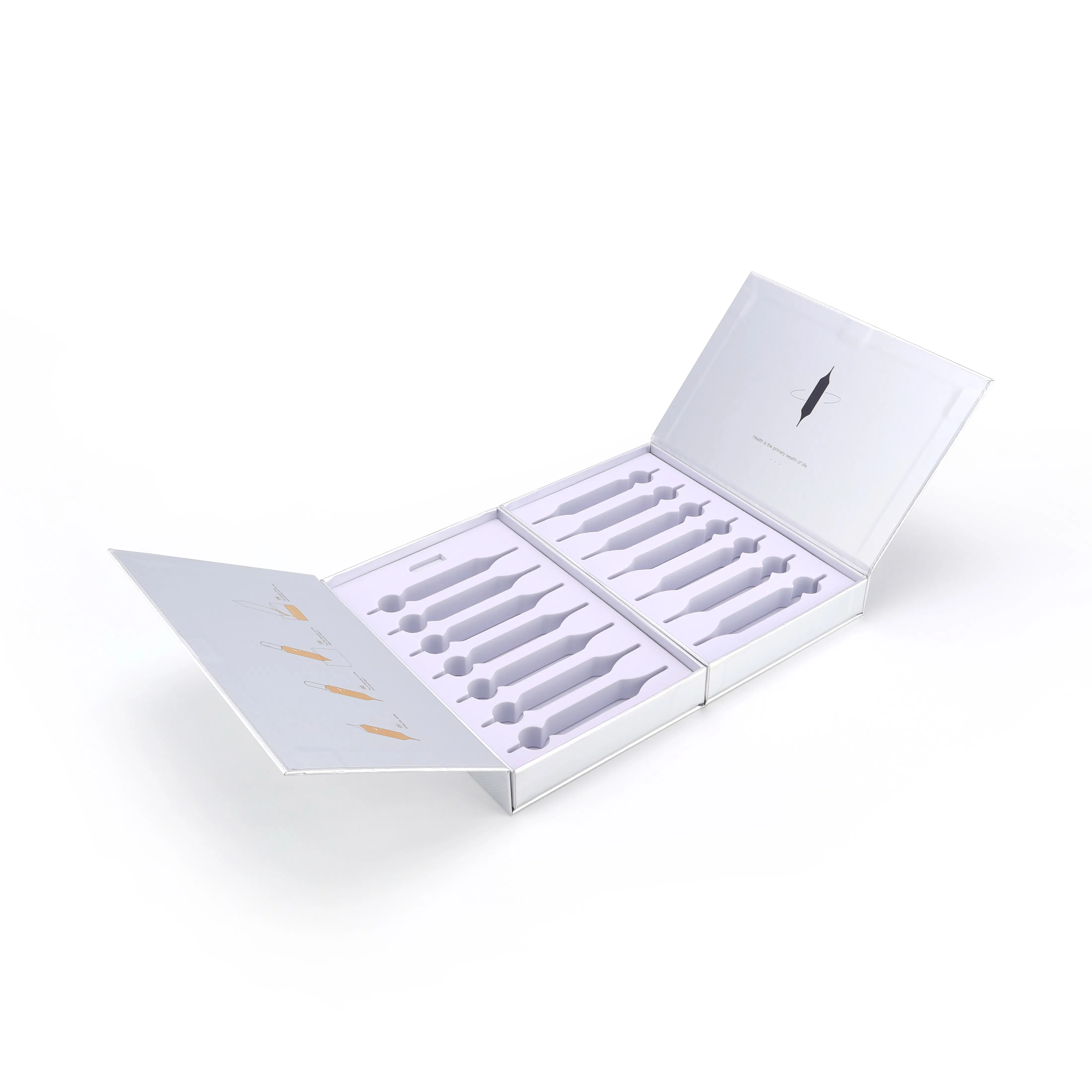 Caixa de Embalagem para Joias de Luxo Personalizada em Forma de Livro e Caixa de Papel