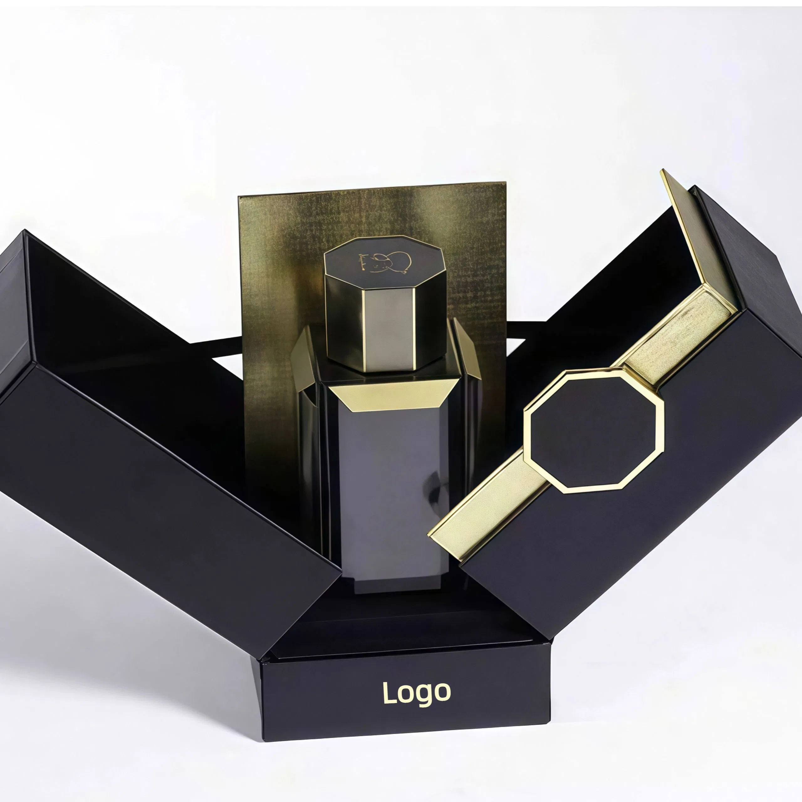 Caixas de presente magnéticas de papelão reciclável personalizadas, ecológicas e de alta qualidade para cosméticos, perfumes e chocolates