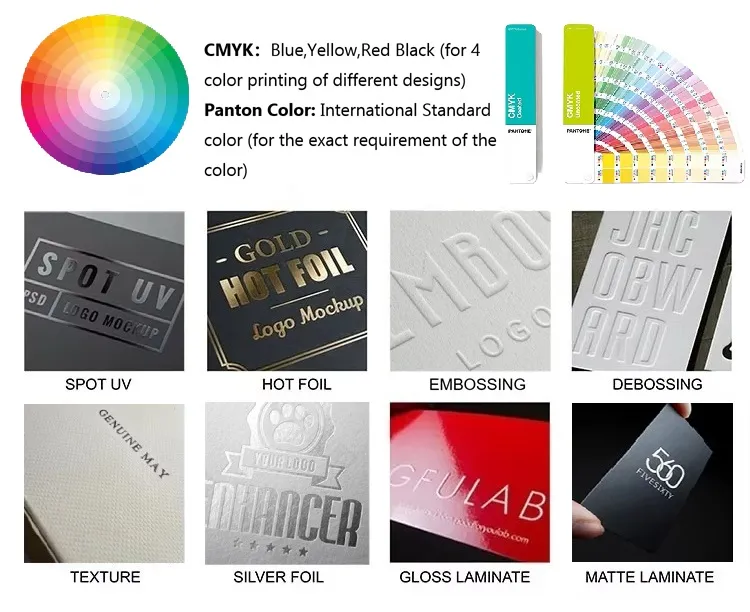 Impressão Pantone e Acabamentos de Superfície