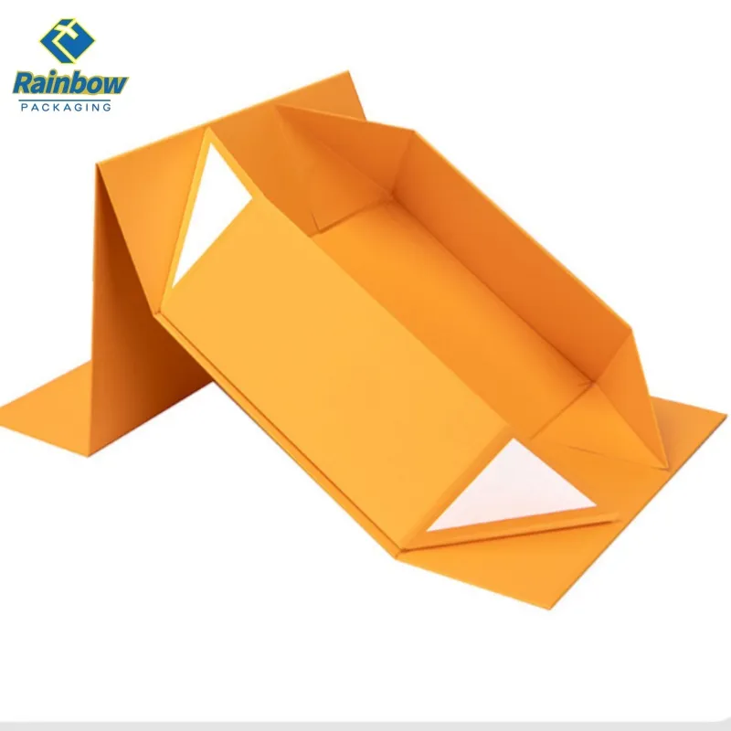 Fornecimento de Fábrica Caixa Magnética de Embalagem Dobrável Caixa de Papel Rígido Personalizada para Presentes