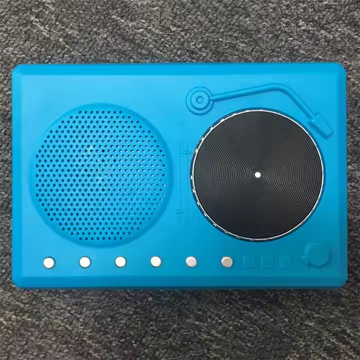 Caixa de Música Personalizada para Crianças com Design de Moda Mini DJ Colorido em Plástico Elétrico