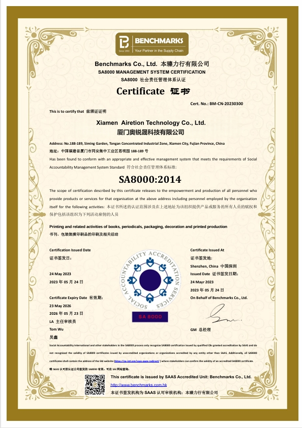 Certificado internacional 2
